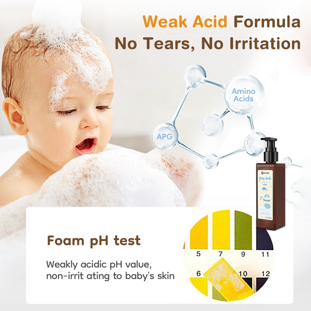 Avinie Sabun Mandi Bayi Cair 150ml BU06 BPOM Antibakteri Bahan Alami Marigold Foto 2