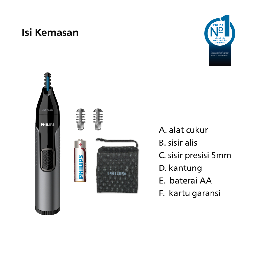 Philips Nose Trimmer 3000 Multi-Groomer Foto 3