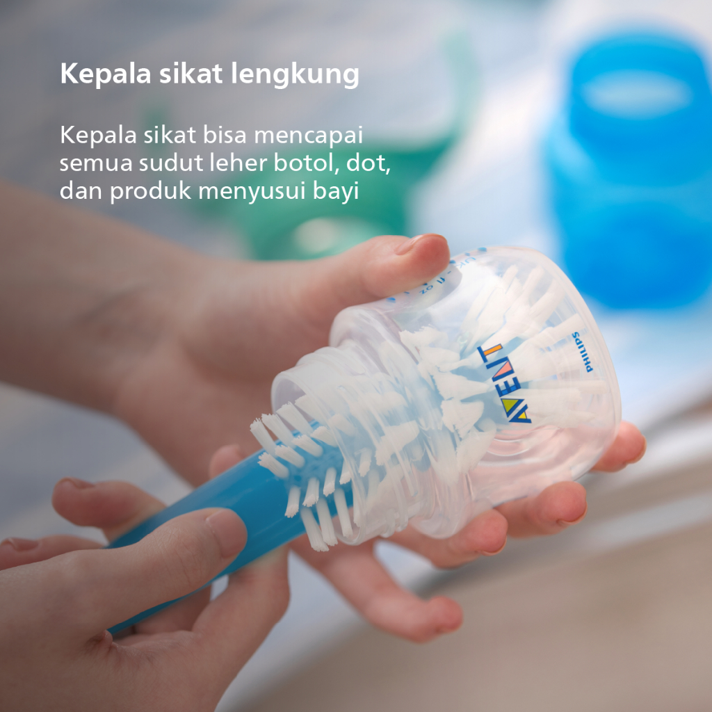 Sikat Botol Dot Philips Avent SCF145/06 Foto 3
