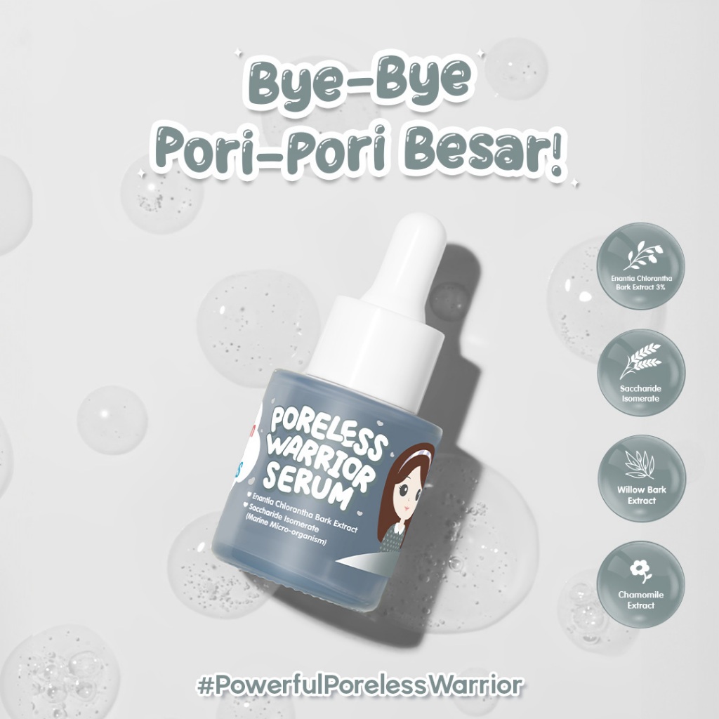 Serum Pigeon Teens Poreless Warrior 20ml Enantia Chlorantha Bark Extract 3% Foto 2