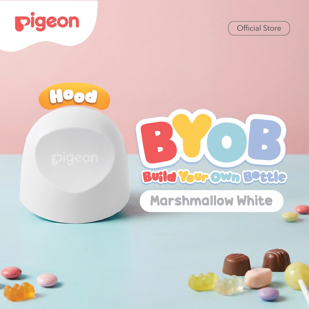 Hood Pigeon BYOB SofTouch Tutup Botol Susu Anti Debu Pilihan 6 Warna Foto 5