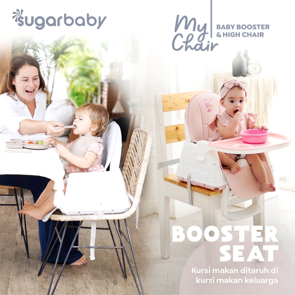 Sugarbaby My Chair Baby Booster High Chair Kursi Makan Bayi 6 Fungsi Multistage Foto 4