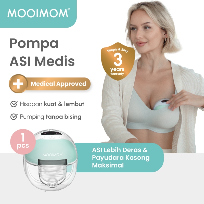 Pompa ASI Wireless MOOIMOM M3 Handsfree Foto 6