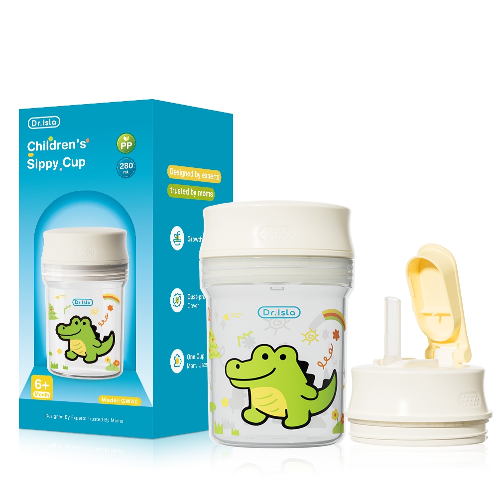 Botol Minum Bayi Dr.isla 280ml Anti Tumpah Foto 8