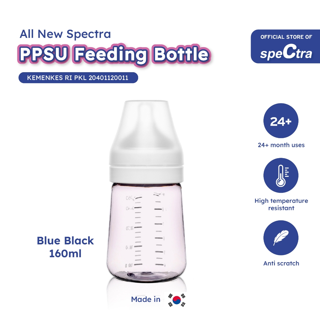 Botol Susu Bayi Spectra PPSU 160 ml Polyphenylsulfone Anti Panas & Tahan Lama Foto 5