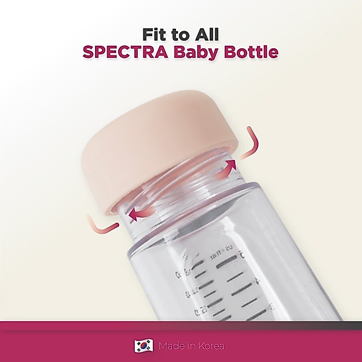 Spectra Air Tight Cap Tutup Botol Kedap Udara 2pcs untuk Botol Feeding & Storage Foto 5