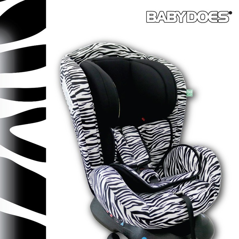 Carseat Babydoes Convertible 3in1 LCS899 Happy Dino 5-Point Harness Reclining Foto 5