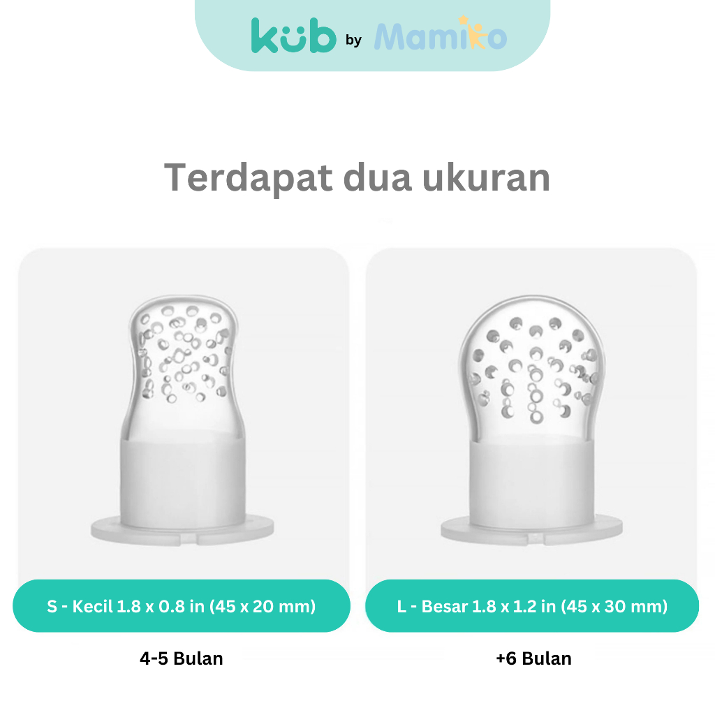 KUB Silicon Dot MPASI Bayi | Empeg Anti Lengket BPA Free Set 2 Pcs Foto 6
