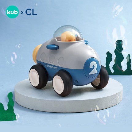 Mainan Inertia Anak KUB x CL Children's Inertia Toys dengan Musik 3 Lagu Edukatif Foto 8