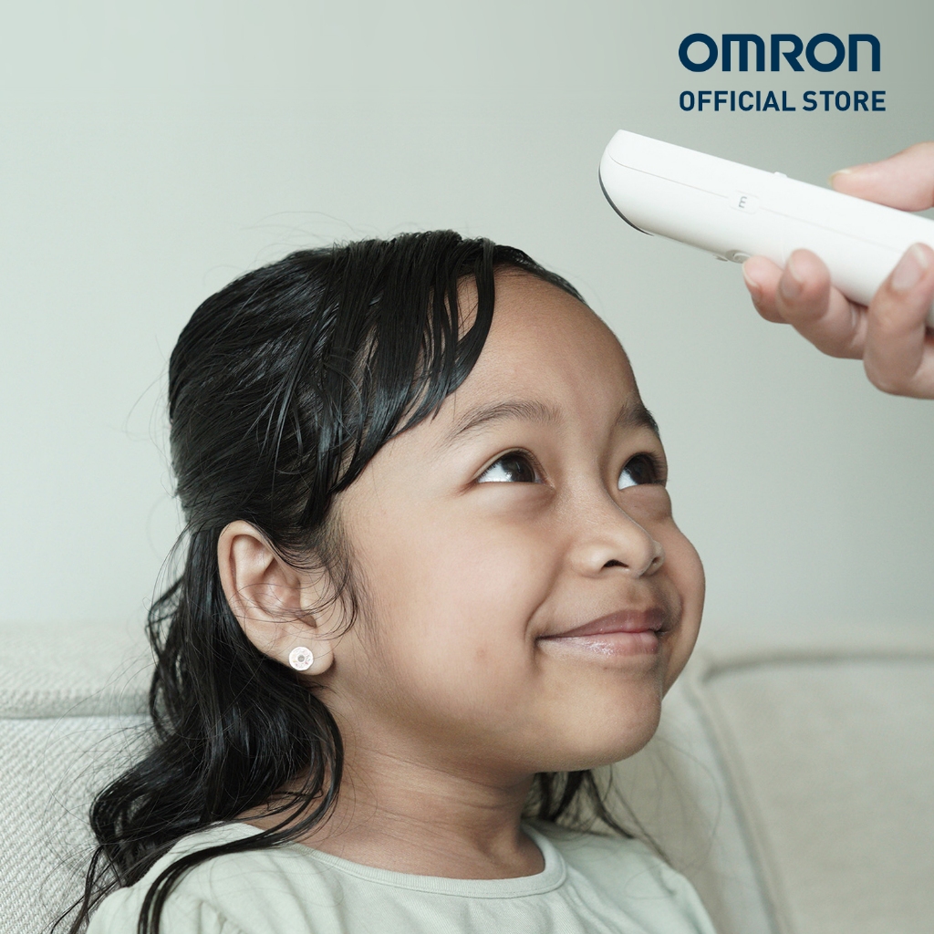Termometer Dahi Digital Omron MC-F300 Infrared Tanpa Kontak Pengukur Suhu 1 Detik Foto 3