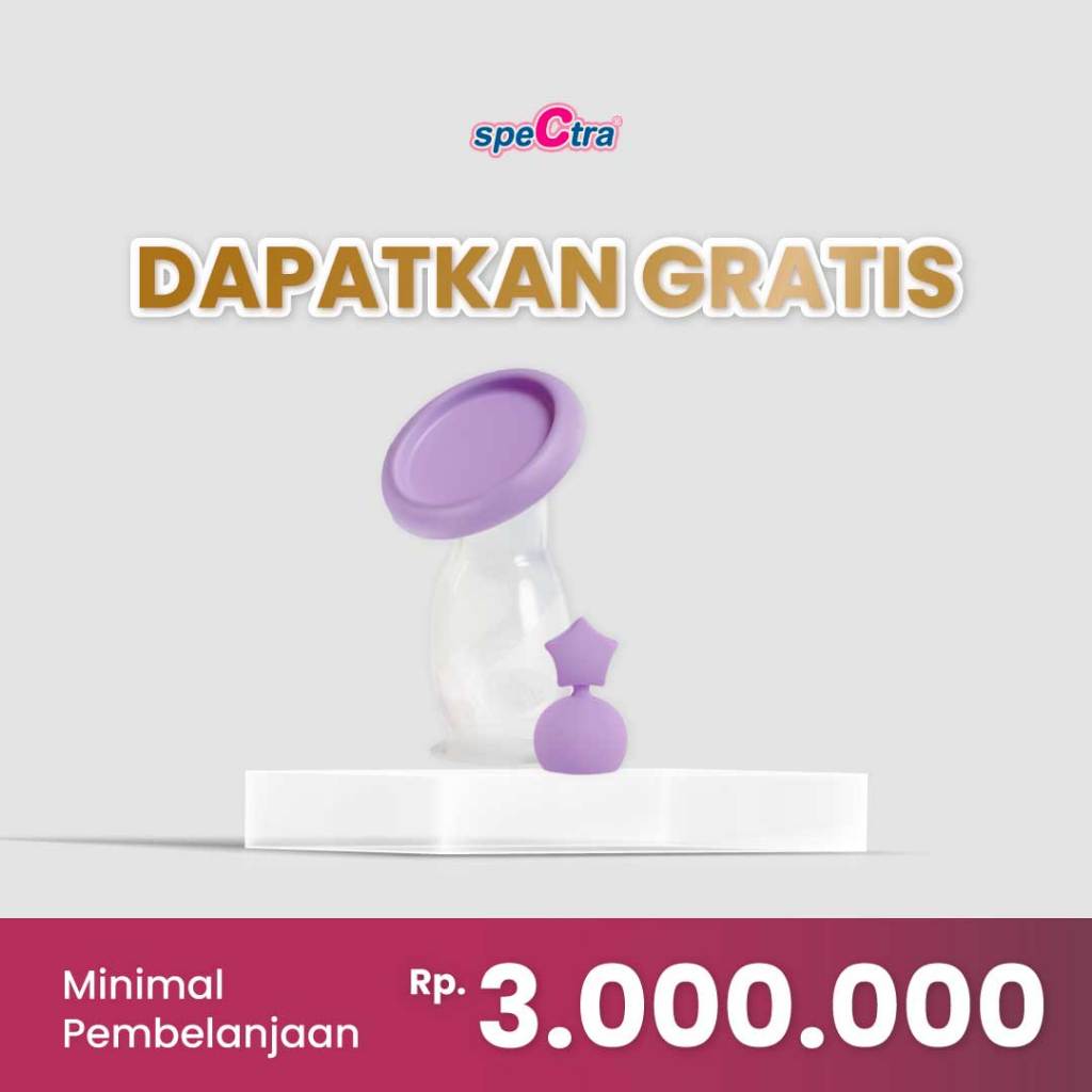 Pompa ASI Silikon Lilla Manual Portable Praktis untuk Ibu Menyusui Foto 2