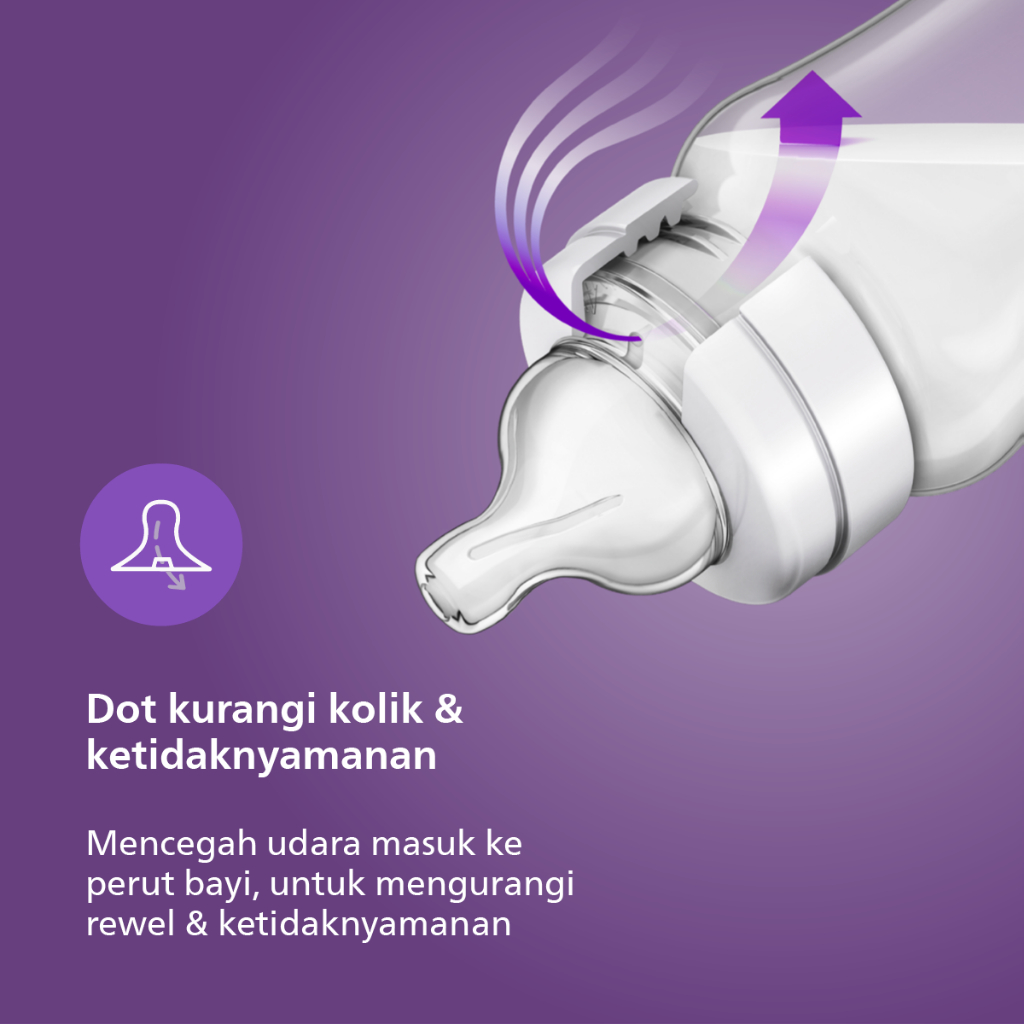 Dot Philips Avent Anti-Kolik Airflex Medium Foto 5