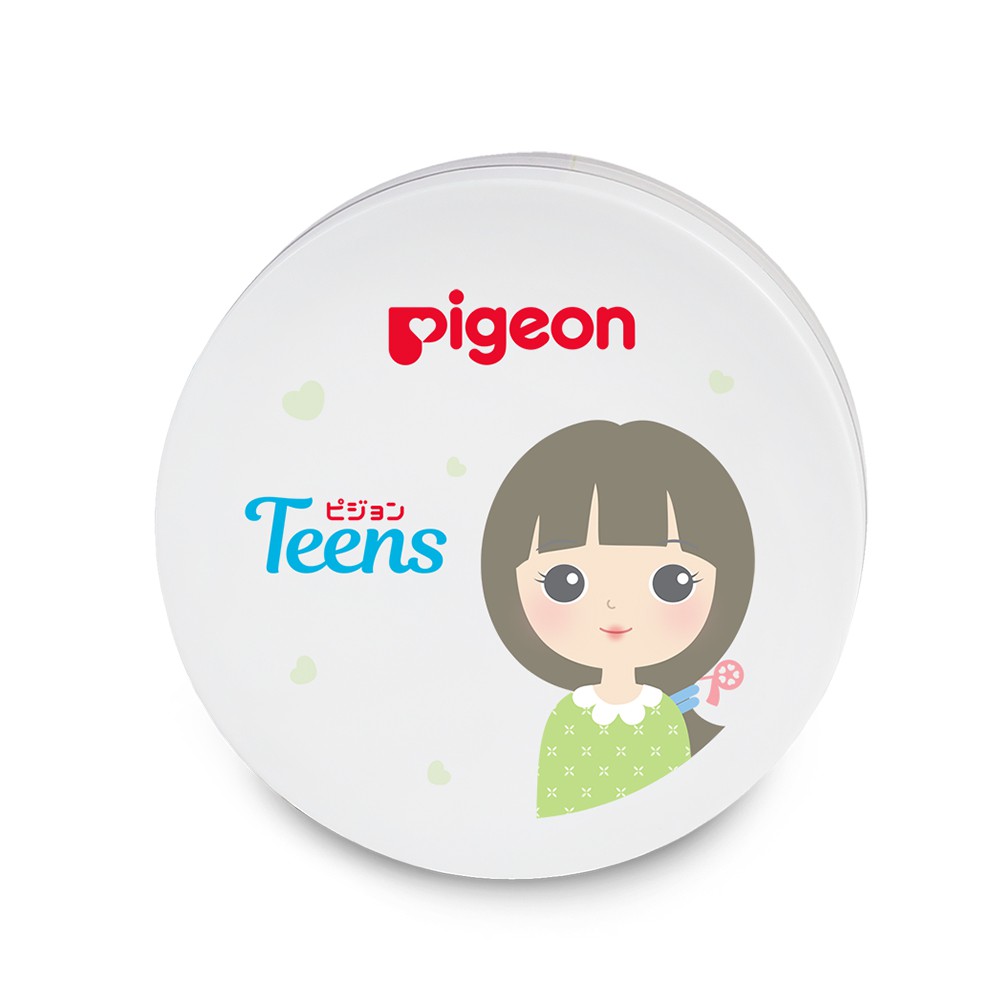 Bedak Tabur Pigeon Teens Face Powder 12gr Non-Acnegenic Squalane Jojoba Foto 2