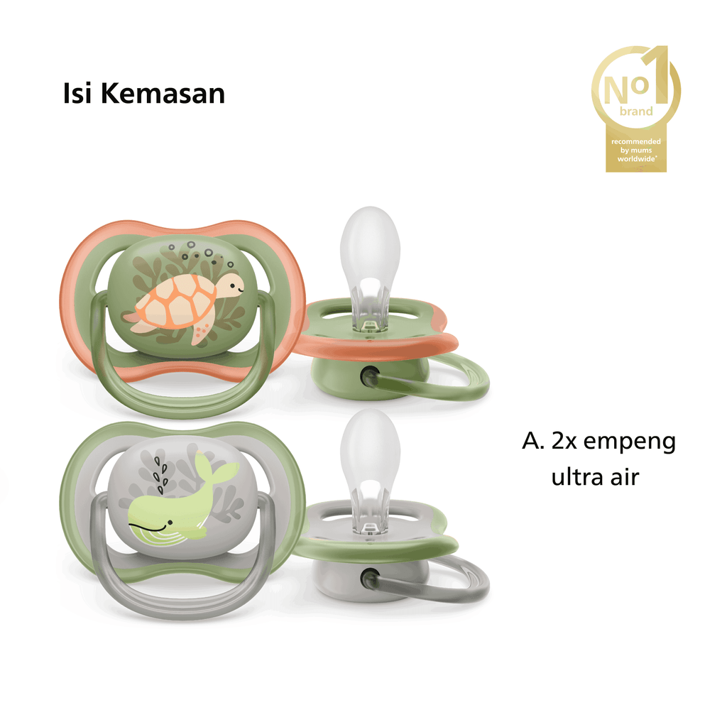 Empeng Philips Avent Ultra Air Ortodontik Foto 2