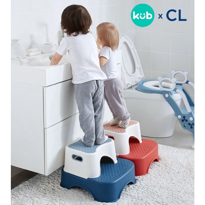 Bangku Pijakan Anak KUB x CL Multifunctional Step Stool 2 Level Anti Slip Foto 2