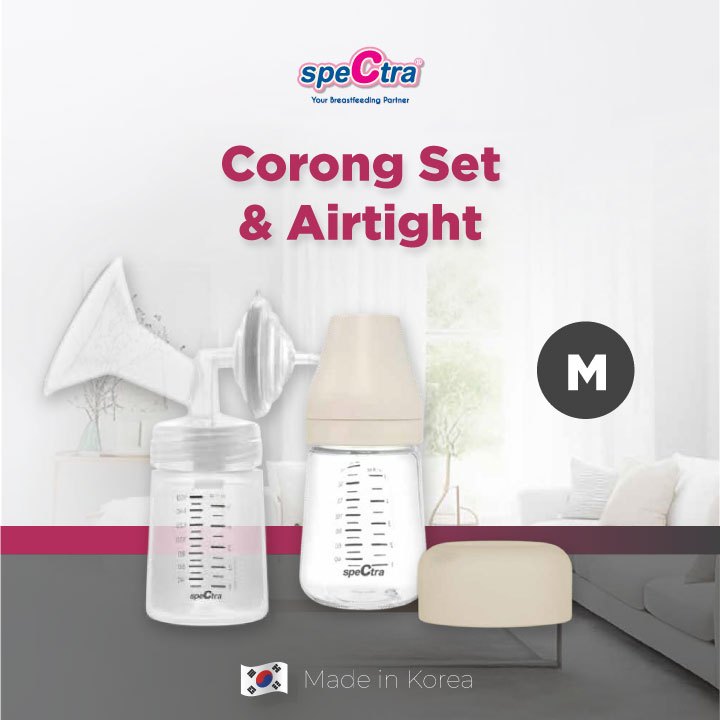 Corong Set Breastshield Pompa ASI Spectra Original Korea 5 Ukuran Foto 7