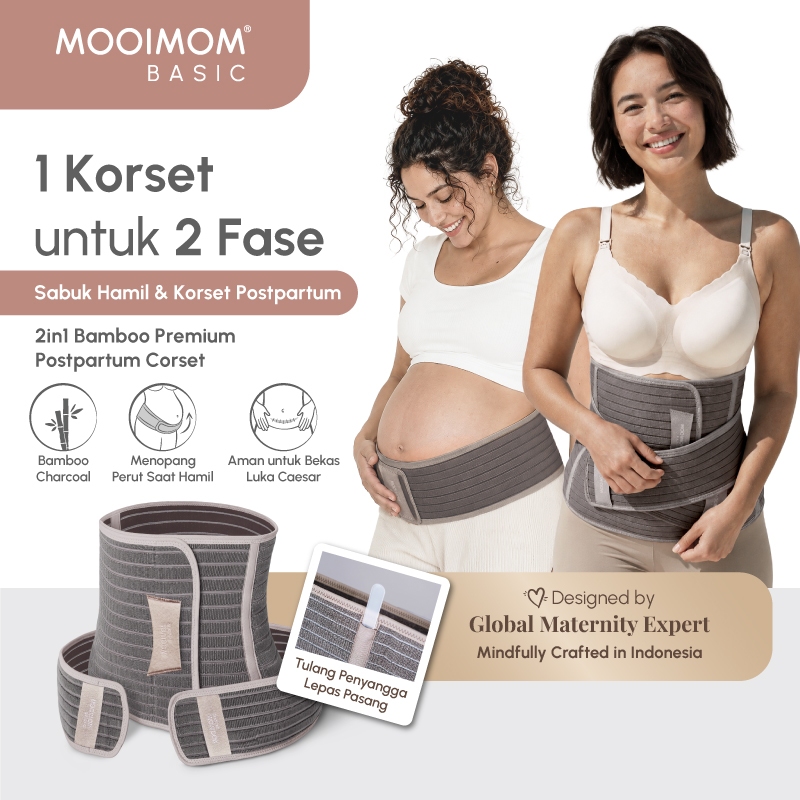 MOOIMOM Bamboo Postpartum Corset 2in1 Foto 2