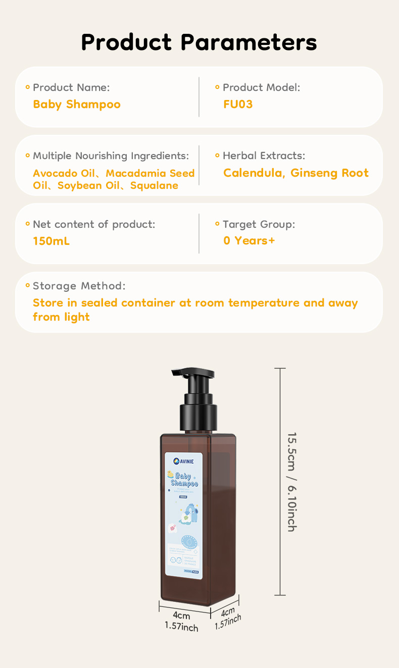Avinie Shampoo Baby Calendula Hypoallergenic Foto 7