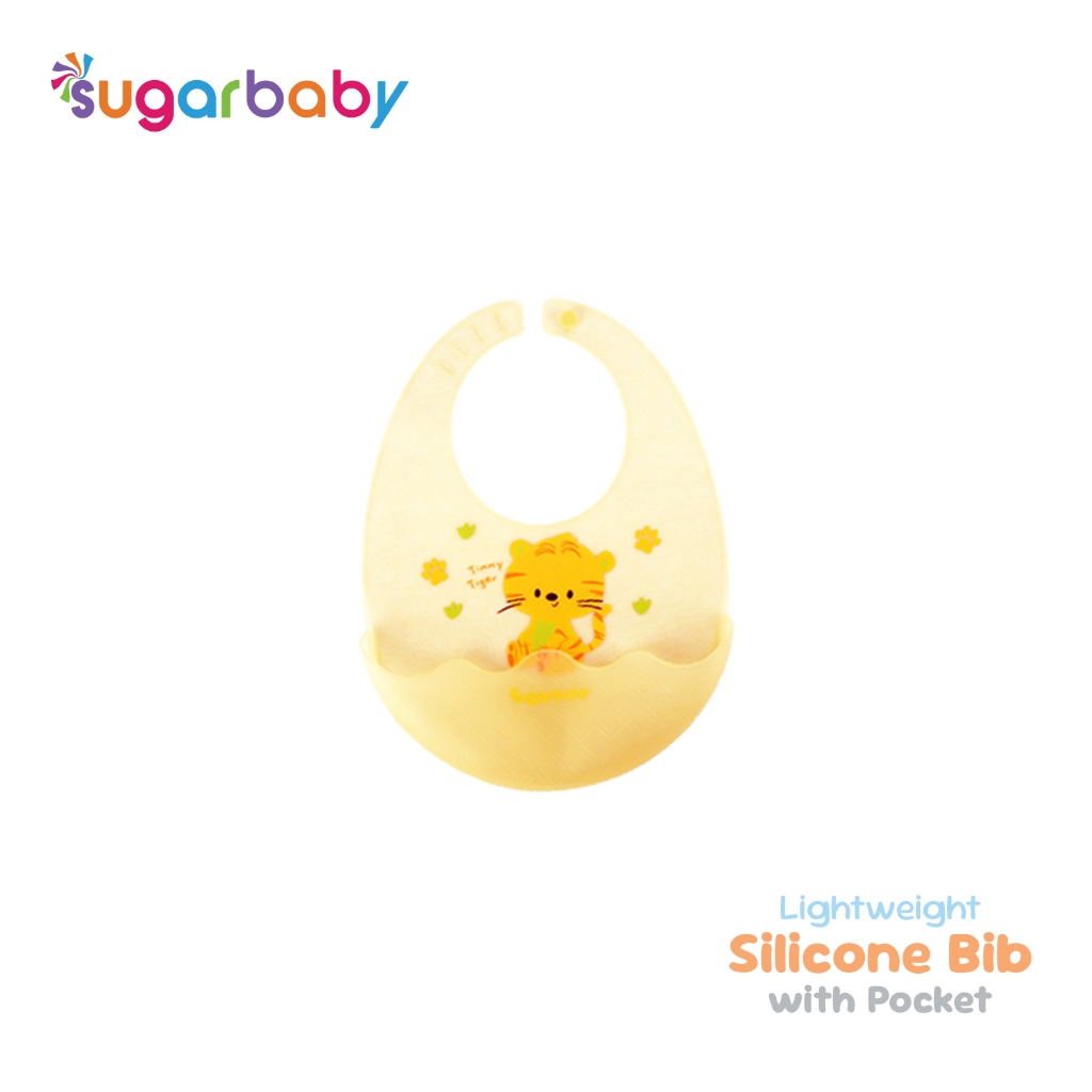 Celemek Bayi Silikon Sugarbaby Premium Lightweight Food Grade Nano Silver Antibacterial Foto 7