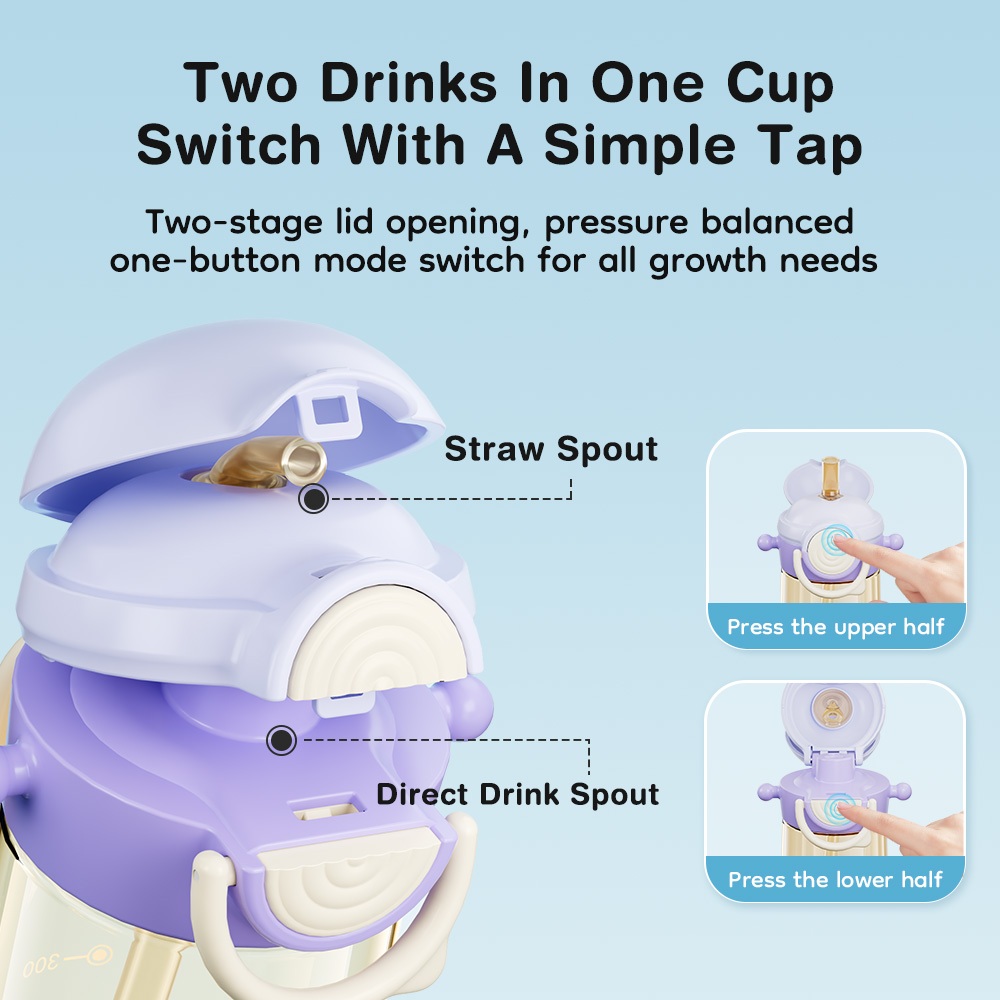 Botol Minum Anak Dr.isla PPSU Flip-It Foto 3