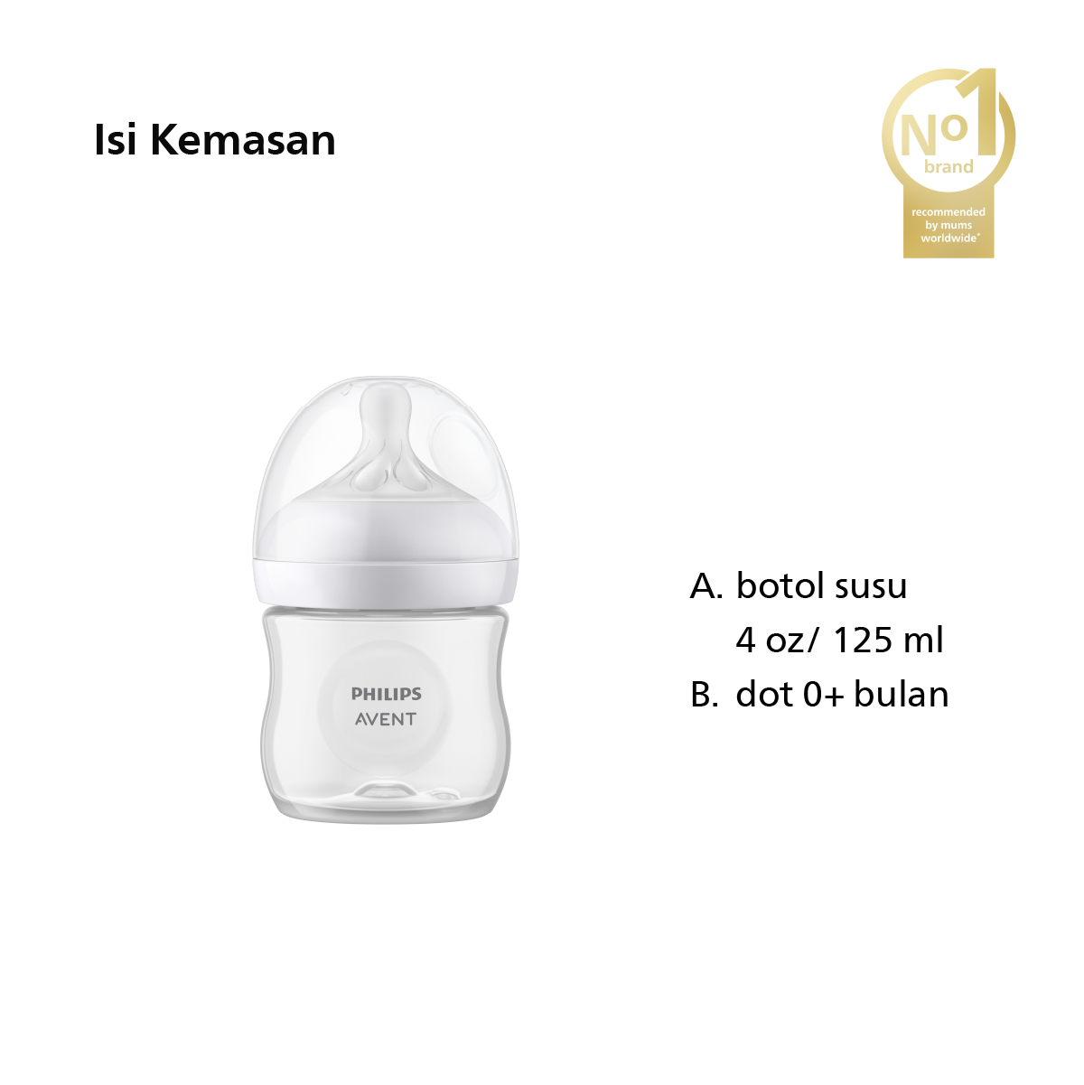 Botol Susu Philips Avent Natural Response Foto 3