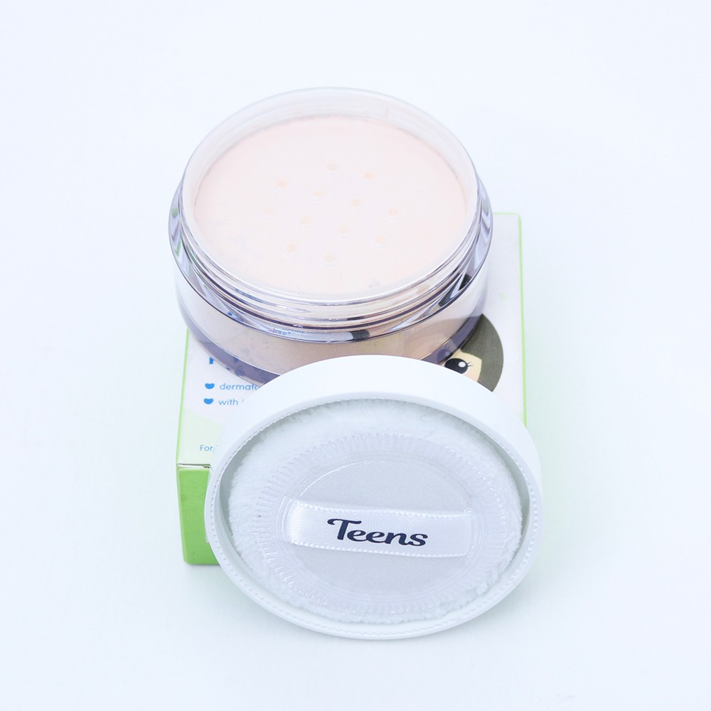 Bedak Tabur Pigeon Teens Face Powder 12gr Non-Acnegenic Squalane Jojoba Foto 4