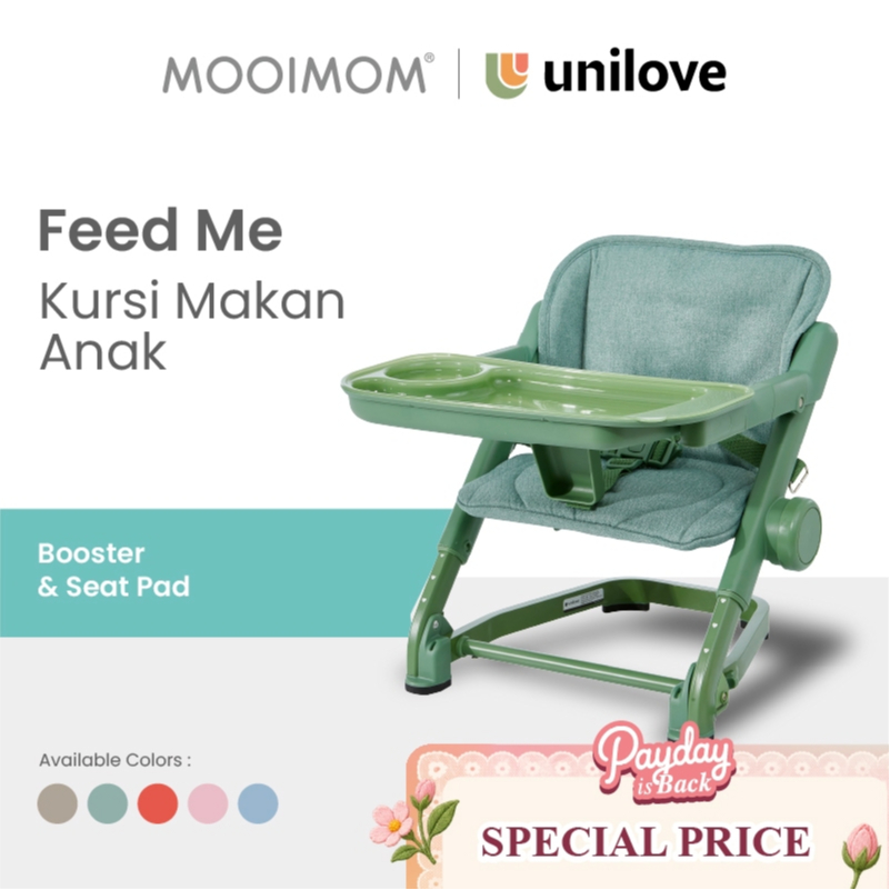 Unilove Feed Me Booster Seat Pad Avocado