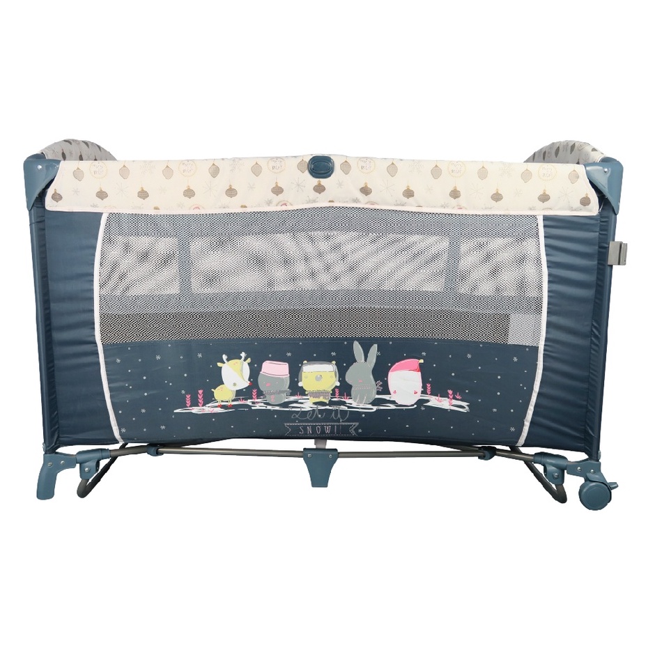 Babydoes Bedford XL Baby Box Portable Multifungsi Side Bed Roda Kelambu Foto 5
