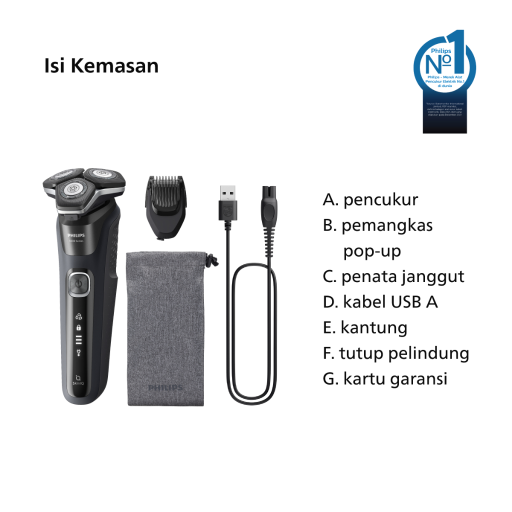 Philips Shaver 5000 SkinIQ Foto 3