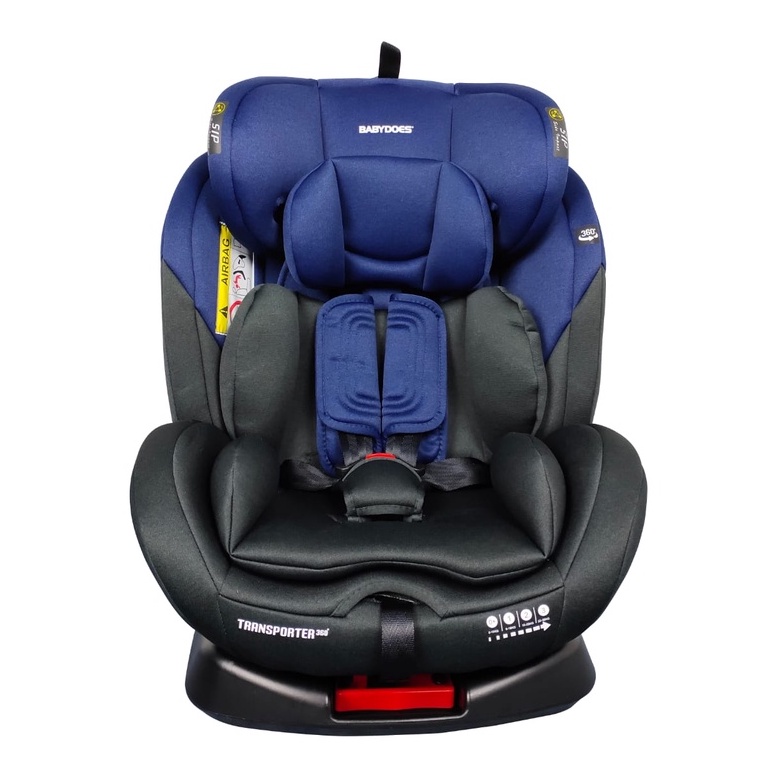 Babydoes Transporter Car Seat 360° untuk Bayi Newborn hingga 36 Kg dengan ISOFIX Foto 6