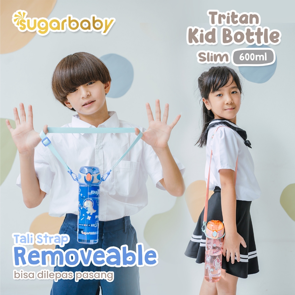 Sugarbaby Tritan Kids Bottle SL 600ml Botol Minum Anak BPA Free Premium Foto 5