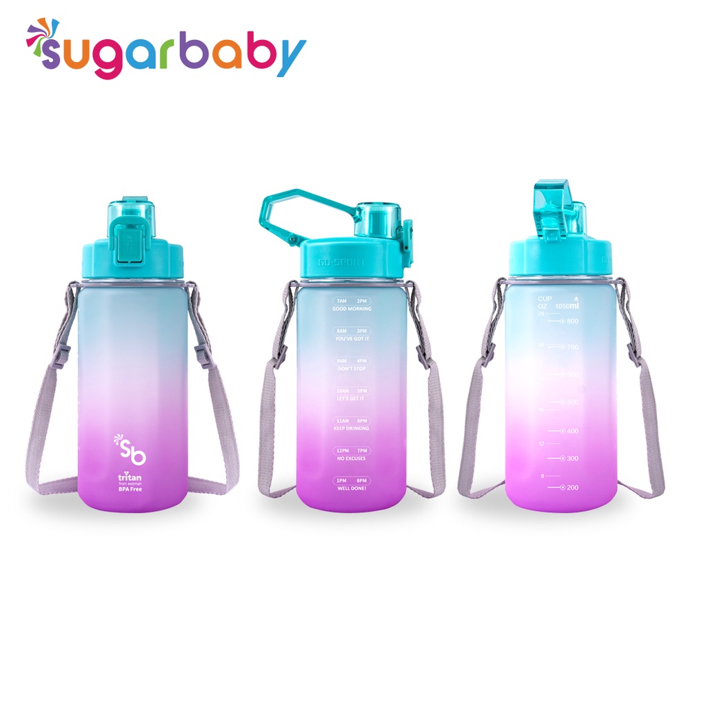 Sugar Baby Replacement Straw & Kit for Botol Tritan Fit TFBR1050 dengan Sikat Pembersih Foto 2