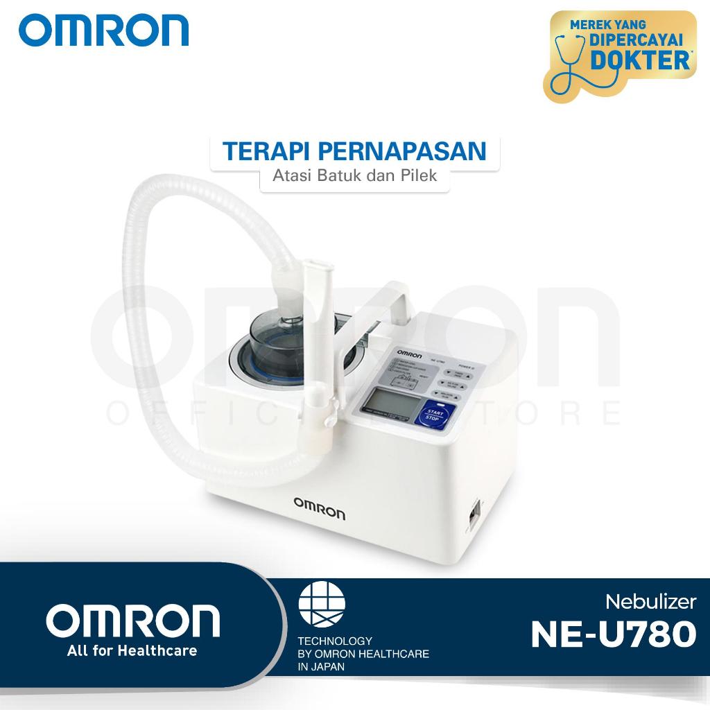 Omron NE-U780 Compressor Nebulizer Professional untuk Klinik & Rumah Sakit LCD Foto 2