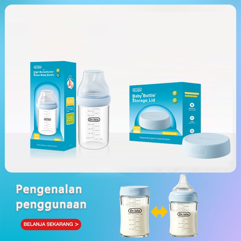 Botol ASI Kaca Dr.isla Sertifikasi Kemenkes Foto 8
