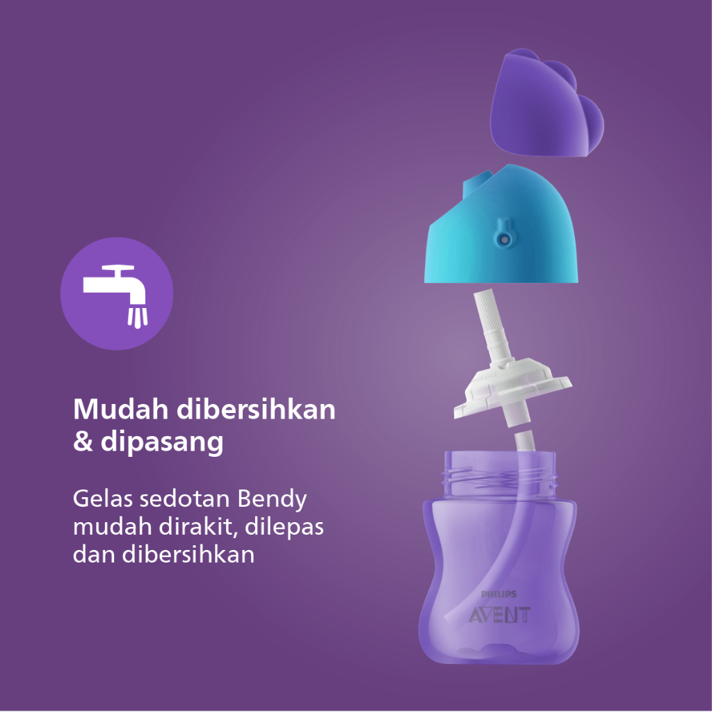 Philips Avent Straw Cup Bendy 200ml Foto 6