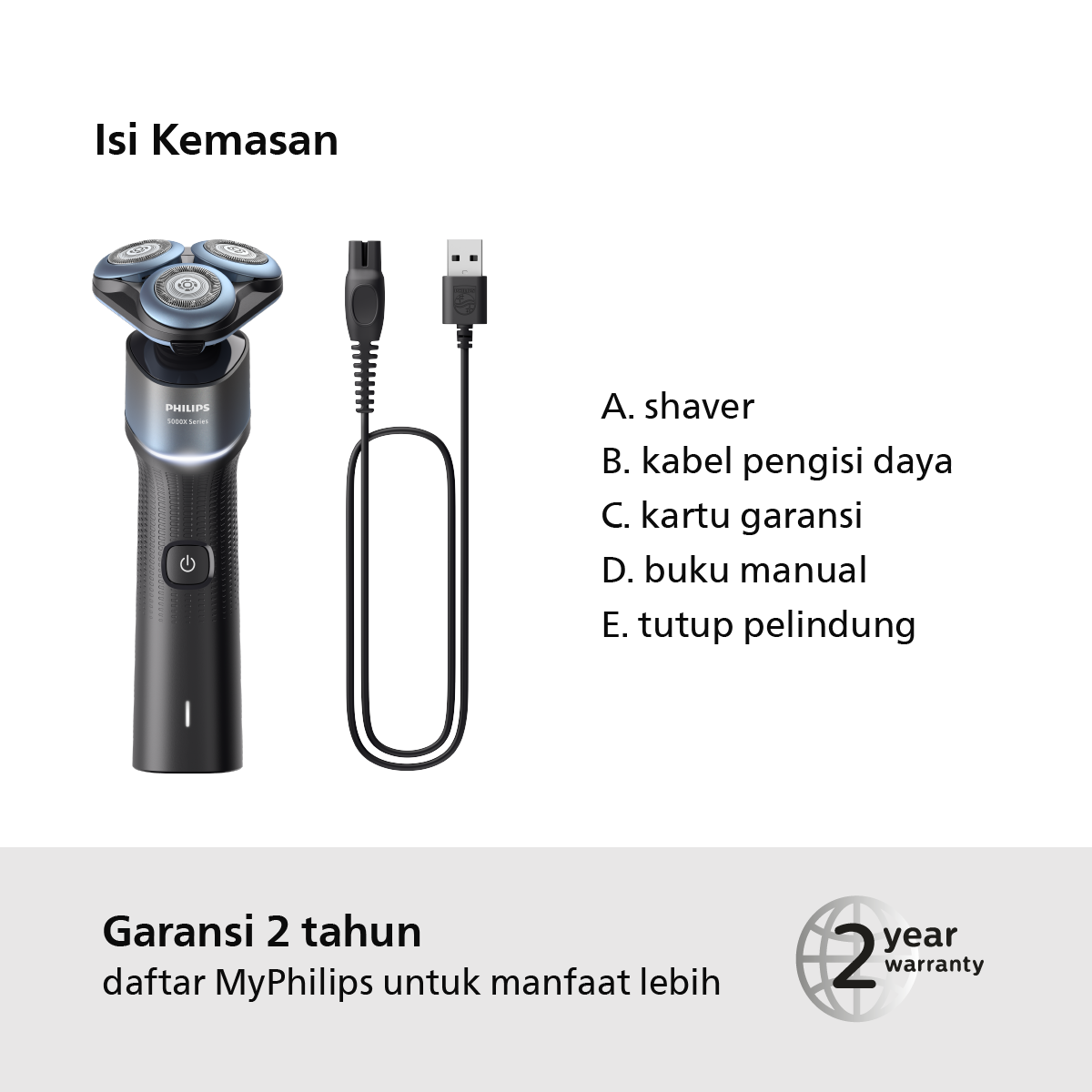 Philips Shaver 5000X SkinGlide Foto 8