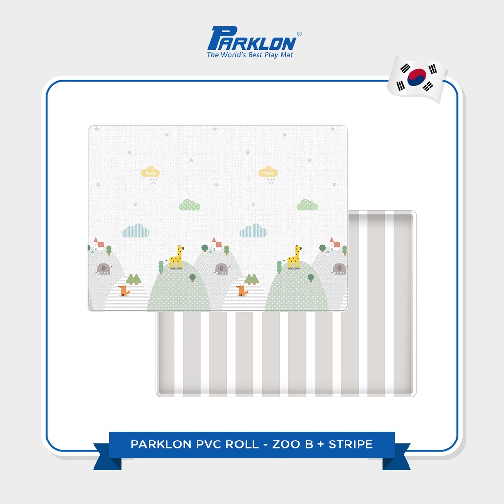 Parklon PVC Roll Playmat 190x130 cm & 230x140 cm Double Side Diamond Embossing Anti Foto 8