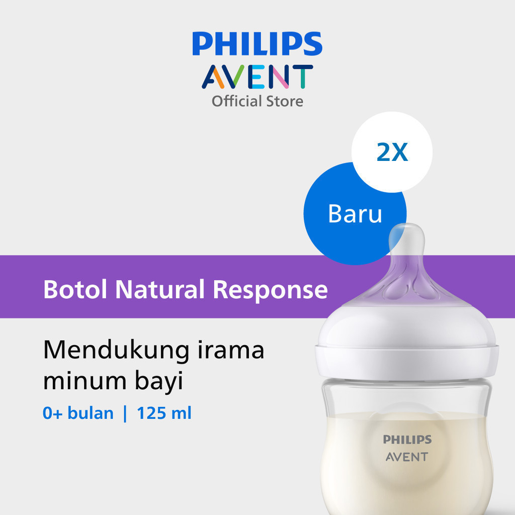 Bundle Botol Susu Philips Avent Natural Response 125ml Foto 3