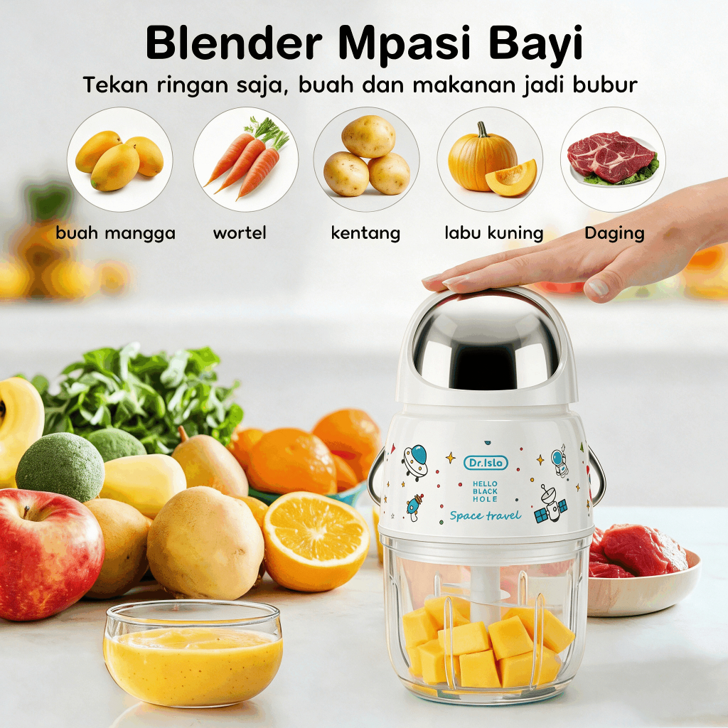 Blender MPASI Dr.isla FM01 300ML Foto 2