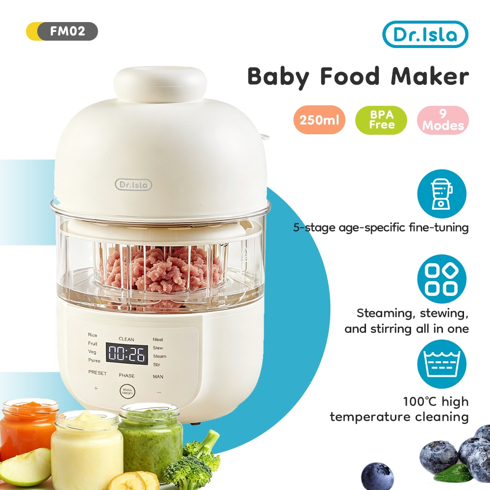 Dr.isla Food Processor MPASI 5 Tahap