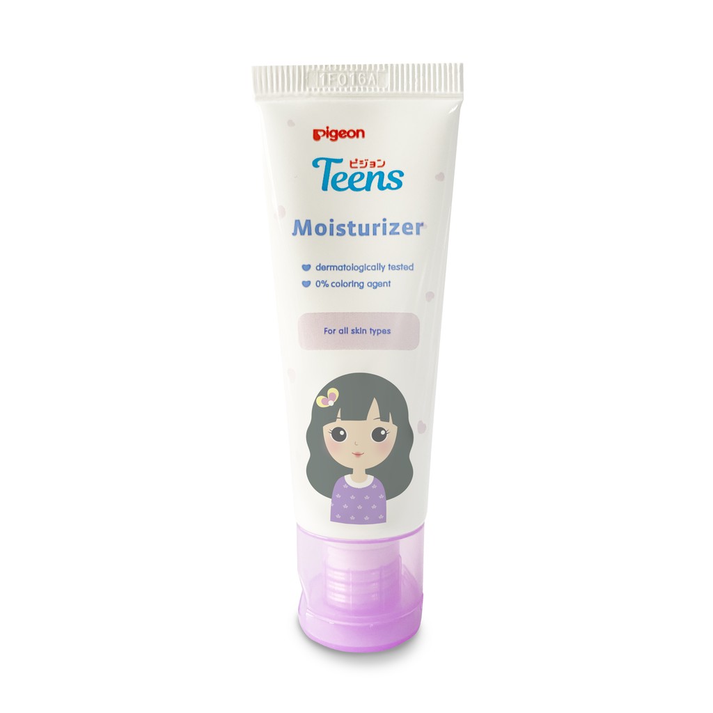 Pigeon Moisturizer For All Skin Types 20ml Pelembab Wajah Remaja Dengan Ekstrak Jojoba Chamomile