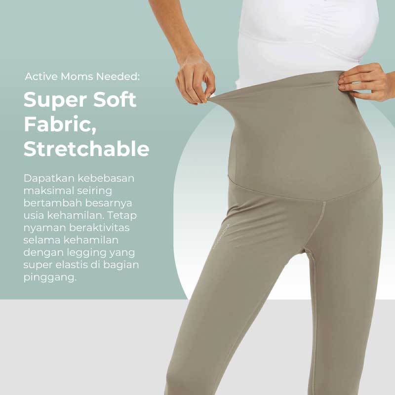 Legging Hamil MOOIMOM Active Seamless Foto 4