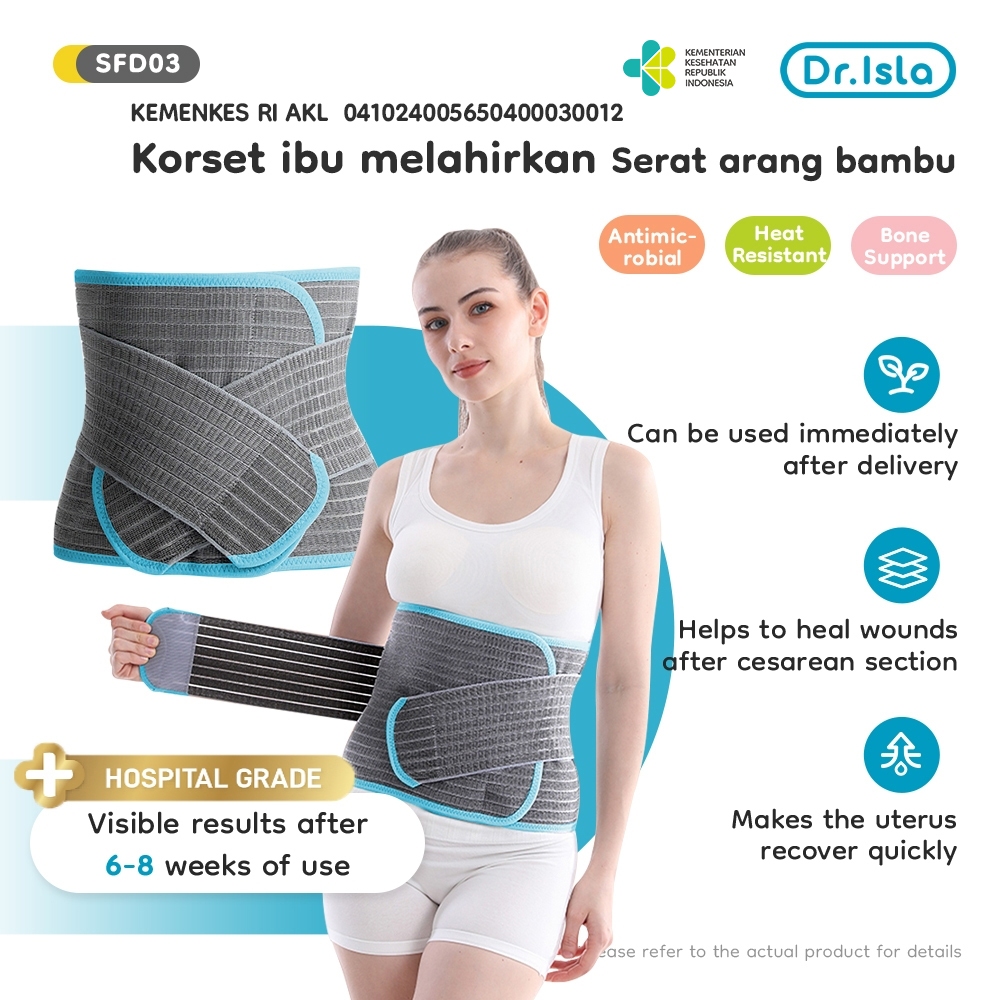 Korset Dr.isla Pasca Melahirkan Nano Bamboo