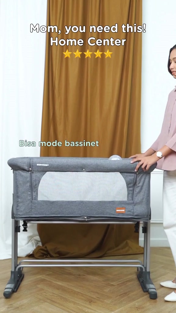 Babydoes Home Center Baby Box Crib Multifungsi Bassinet Bedside Sleeper Playard
