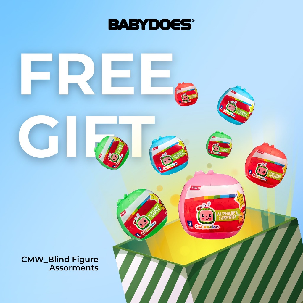 BABYDOES Mystery Box Hadiah Gratis Bayi Unisex Lengan Pendek Musim Panas Foto 2