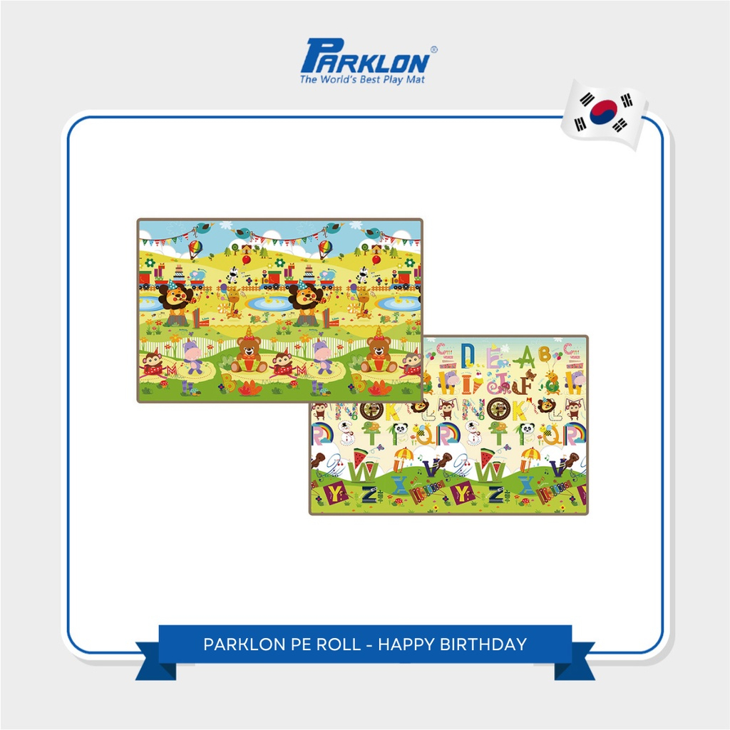 Mamiko X Parklon PE Roll Playmat 150x200 cm Double Sided Antislip Waterproof Food Grade Foto 7