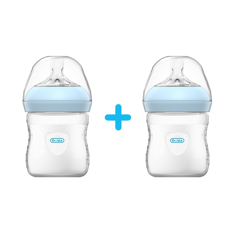 Dr.isla Botol Susu Bayi Set 150ml 240ml 330ml Anti Kolik Polka Dot BPA Free Foto 5