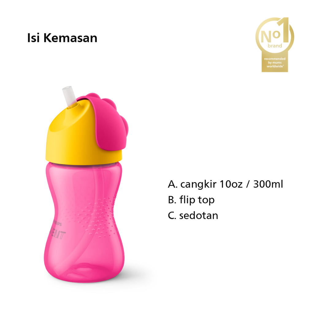 Philips Avent Straw Cup Bendy Foto 2