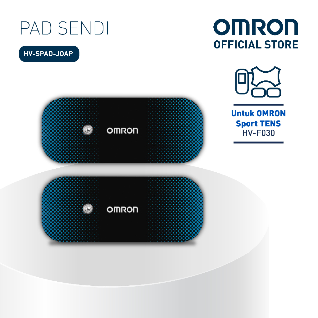 Joint Pad Electrode OMRON HV-F030 untuk TENS Unit HV-SPAD-JOAP 2 Pcs