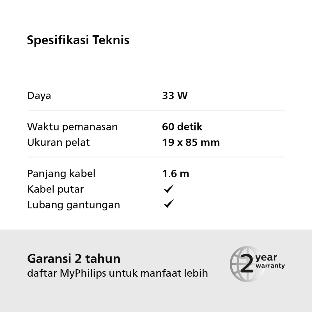Philips StraightCare HP8401 Pelat Keratin Foto 7